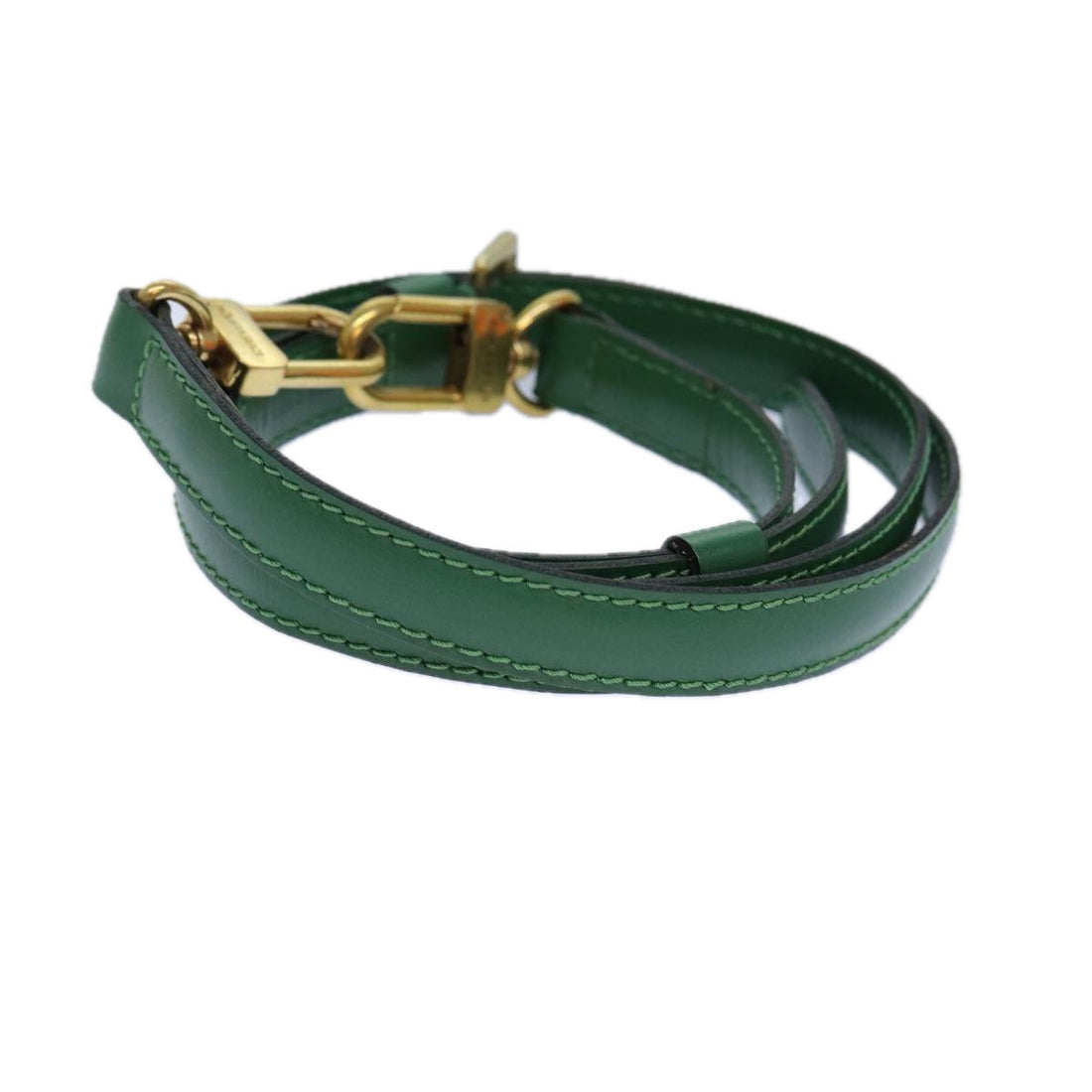 LOUIS VUITTON Epi Adjustable Shoulder Strap 39.4"-46.5" Green LV Auth 76747