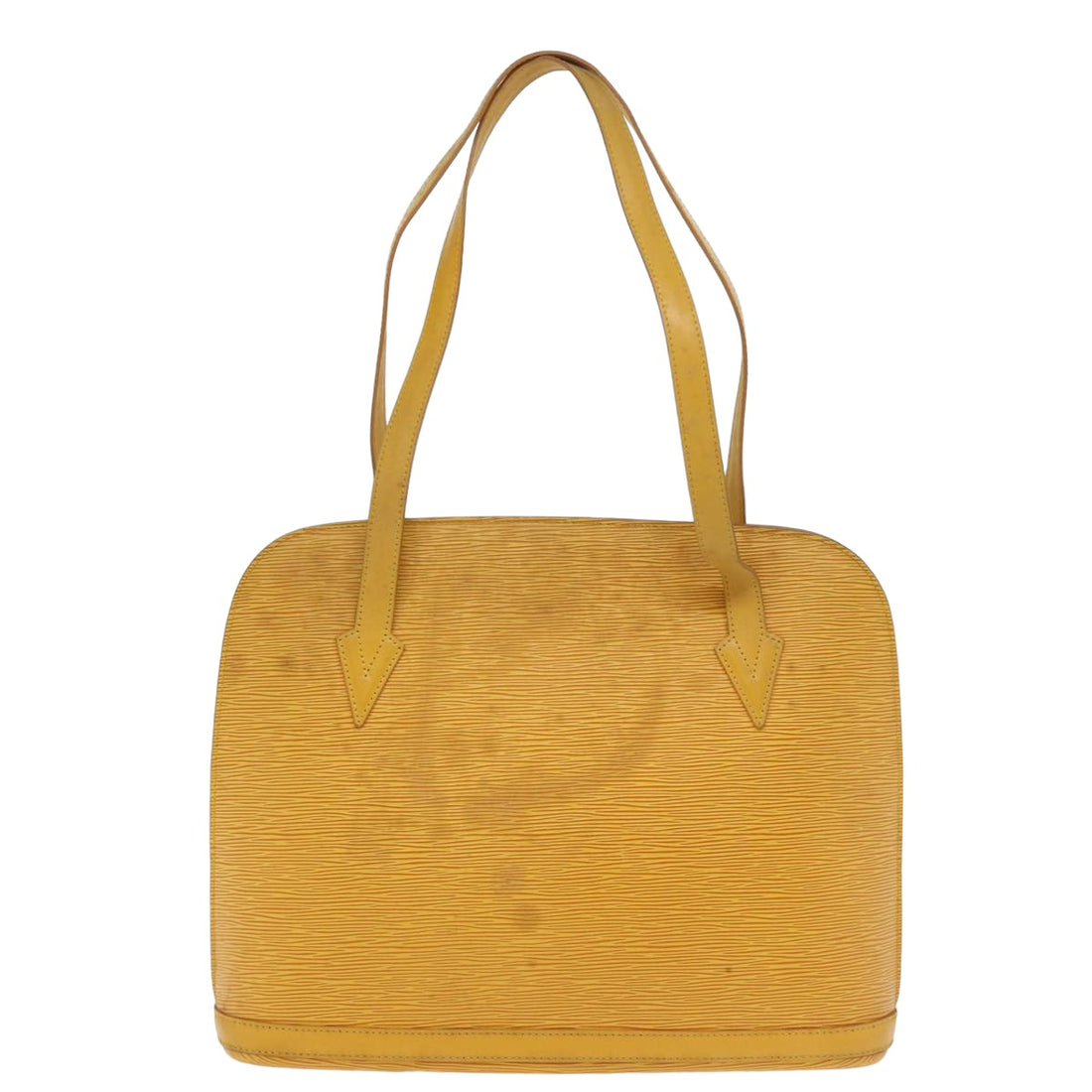 LOUIS VUITTON Epi Lussac Shoulder Bag Yellow M52289 LV Auth 76962