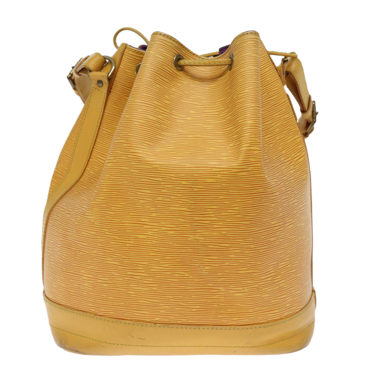 LOUIS VUITTON Epi Noe Shoulder Bag Tassili Yellow M44009 LV Auth 77302