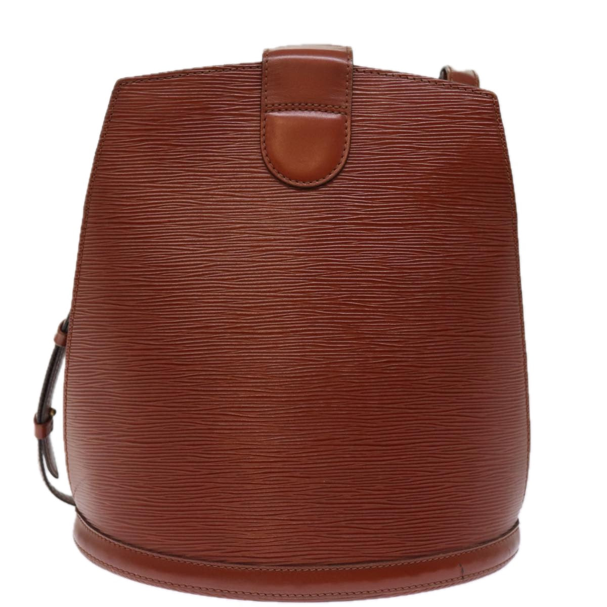 LOUIS VUITTON Epi Cluny Shoulder Bag Brown M52253 LV Auth 77317