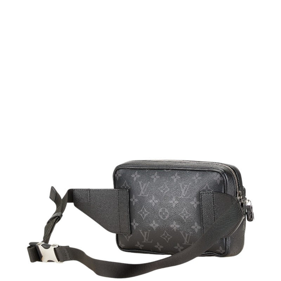 Louis Vuitton Monogram Eclipse  Monogram Eclipse Noir Taigarama Pvc Leather Fanny Pack