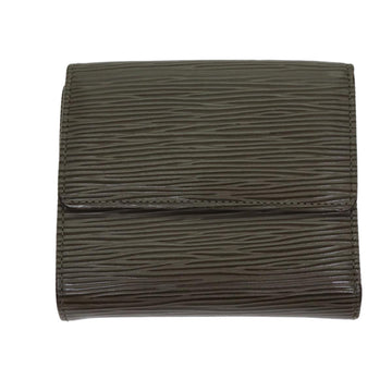 LOUIS VUITTON Epi Porte Monnaie Bier Cartes Crdit Pepper M6348C LV Auth 77446