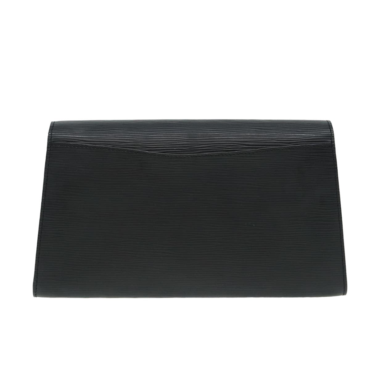 LOUIS VUITTON Epi Art Deco Clutch Bag Black M52632 LV Auth 77556