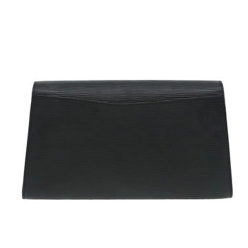 LOUIS VUITTON Epi Art Deco Clutch Bag Black M52632 LV Auth 77556