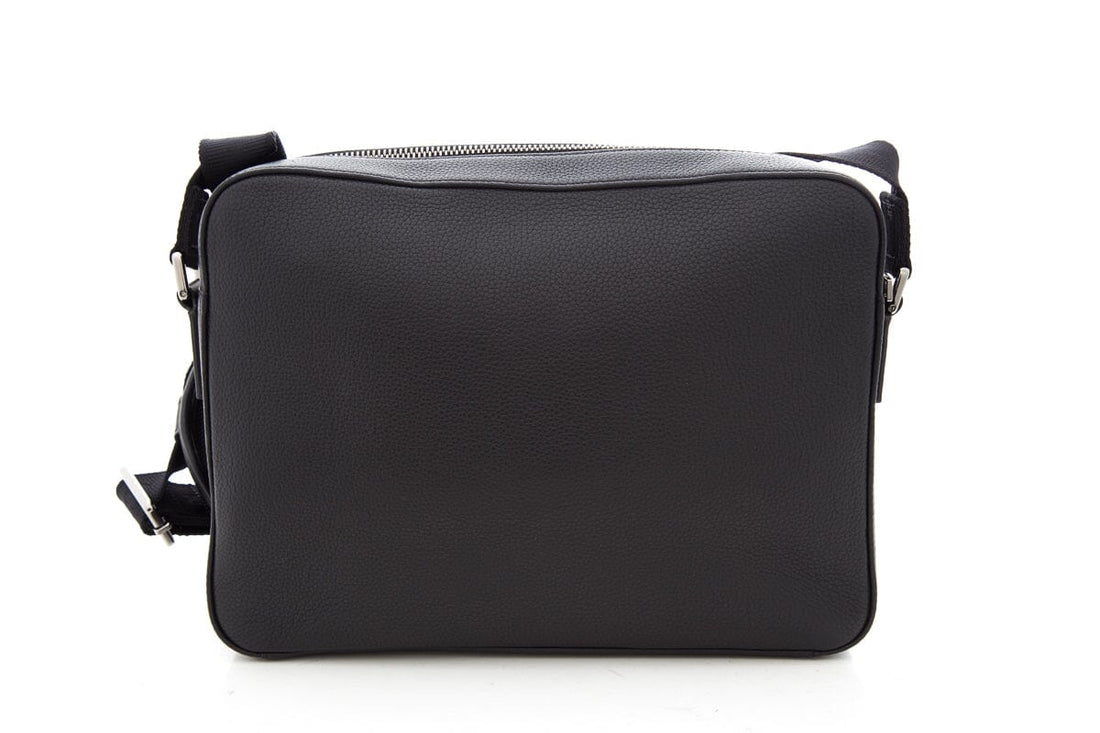 Dior Black Leather Safari Messenger HandBag