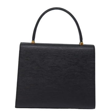 LOUIS VUITTON Epi Malesherbes Hand Bag Black M52372 LV Auth 77870