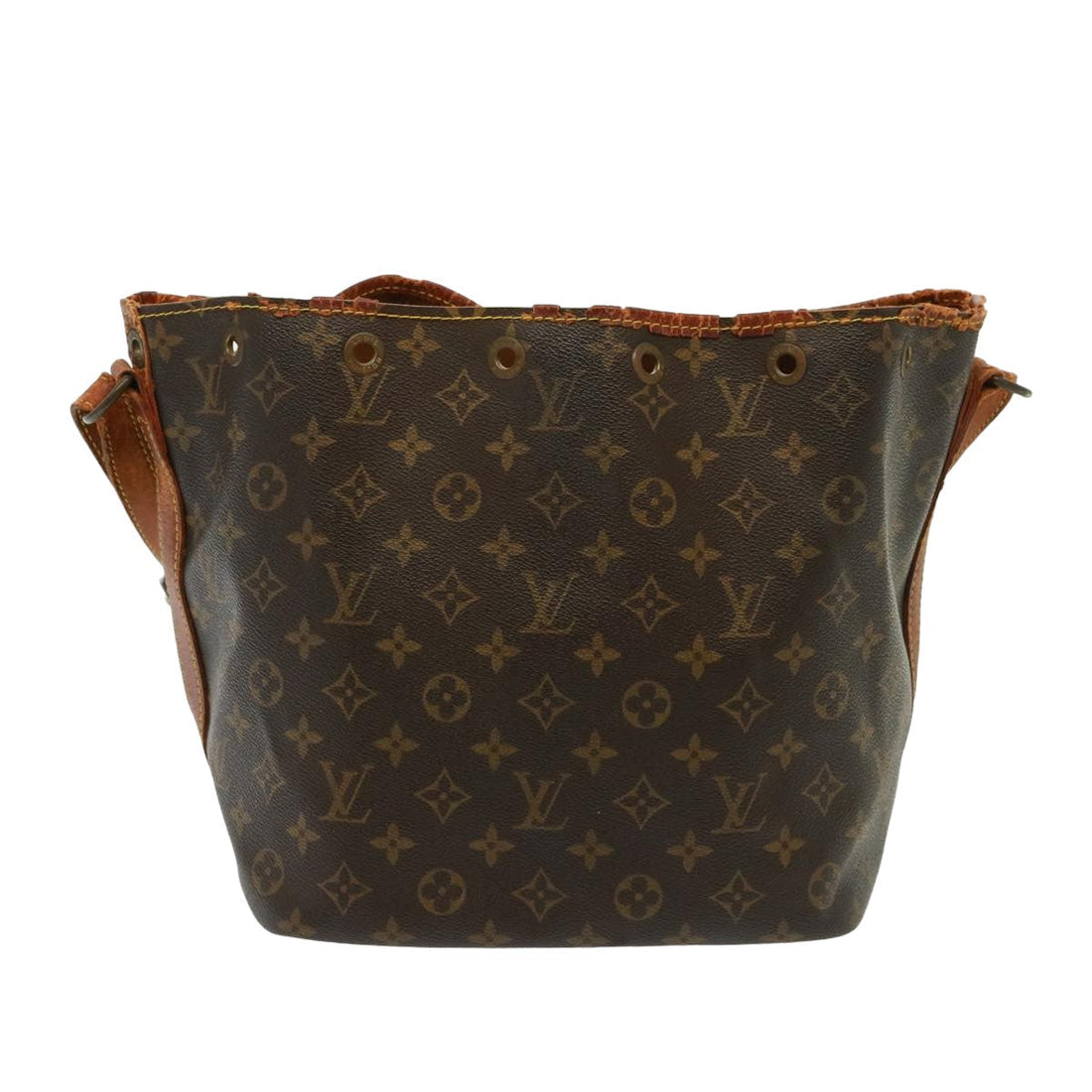 LOUIS VUITTON Monogram Petit Noe Shoulder Bag M42226 LV Auth 77914