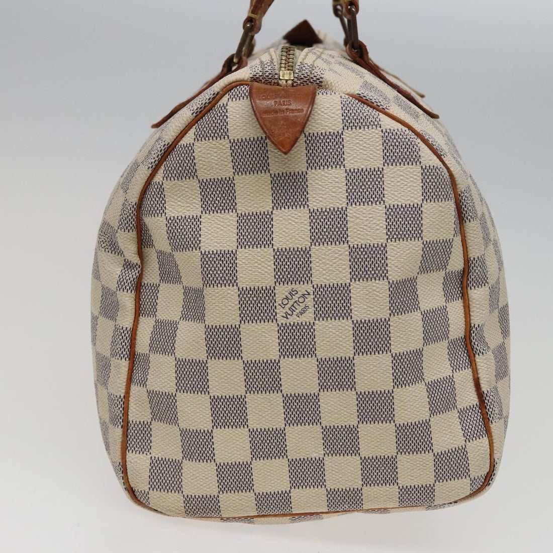 LOUIS VUITTON Damier Azur Speedy 30 Hand Bag N41533 LV Auth 78068