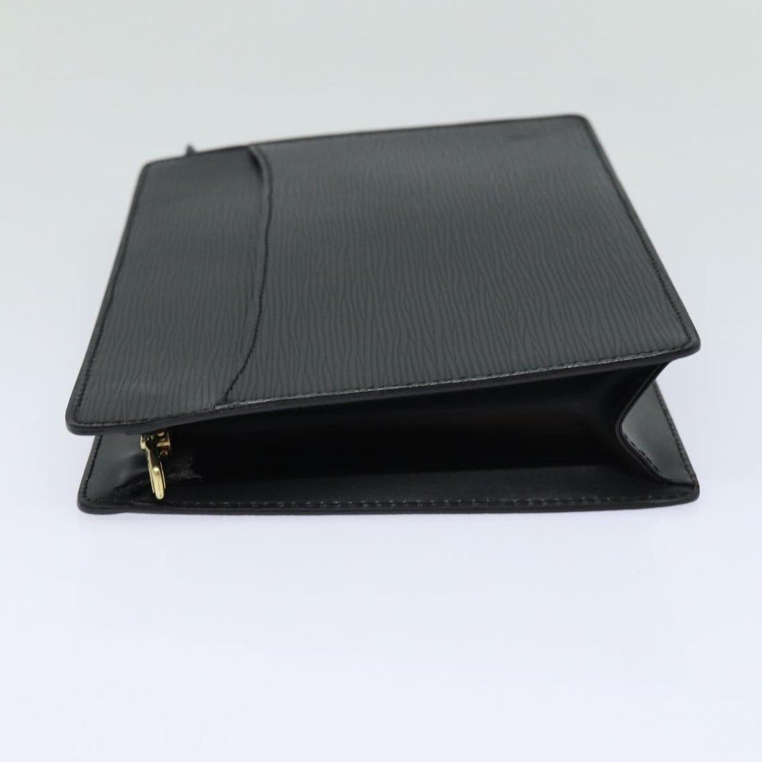LOUIS VUITTON Epi Pochette Homme Clutch Bag Black Noir M52522 LV Auth 78111