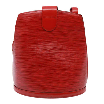 LOUIS VUITTON Epi Cluny Shoulder Bag Red M52257 LV Auth 78157