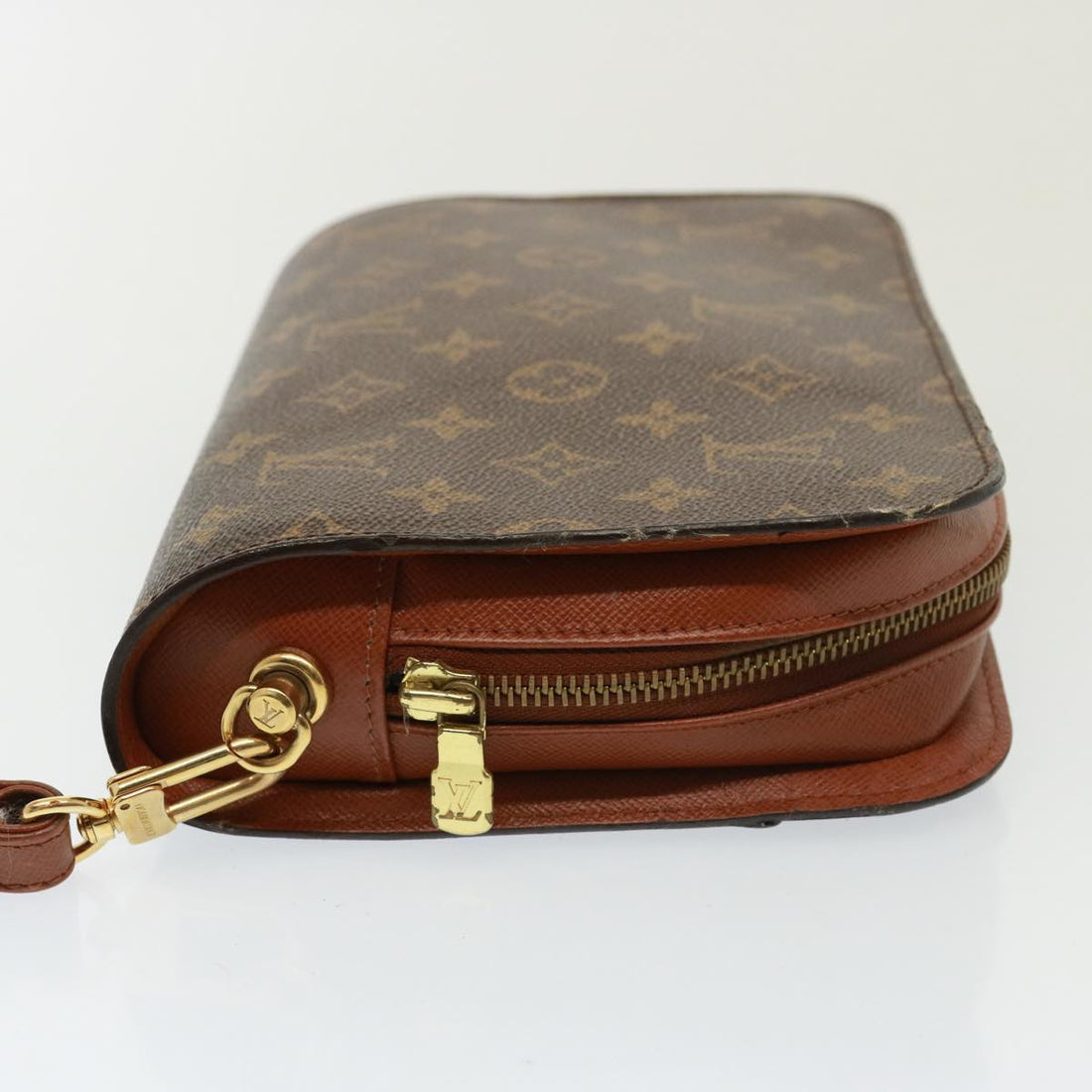 LOUIS VUITTON Monogram Orsay Clutch Bag M51790 LV Auth 78300