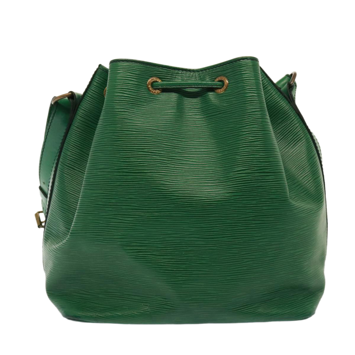 LOUIS VUITTON Epi Petit Noe Shoulder Bag Green M44104 LV Auth 78328
