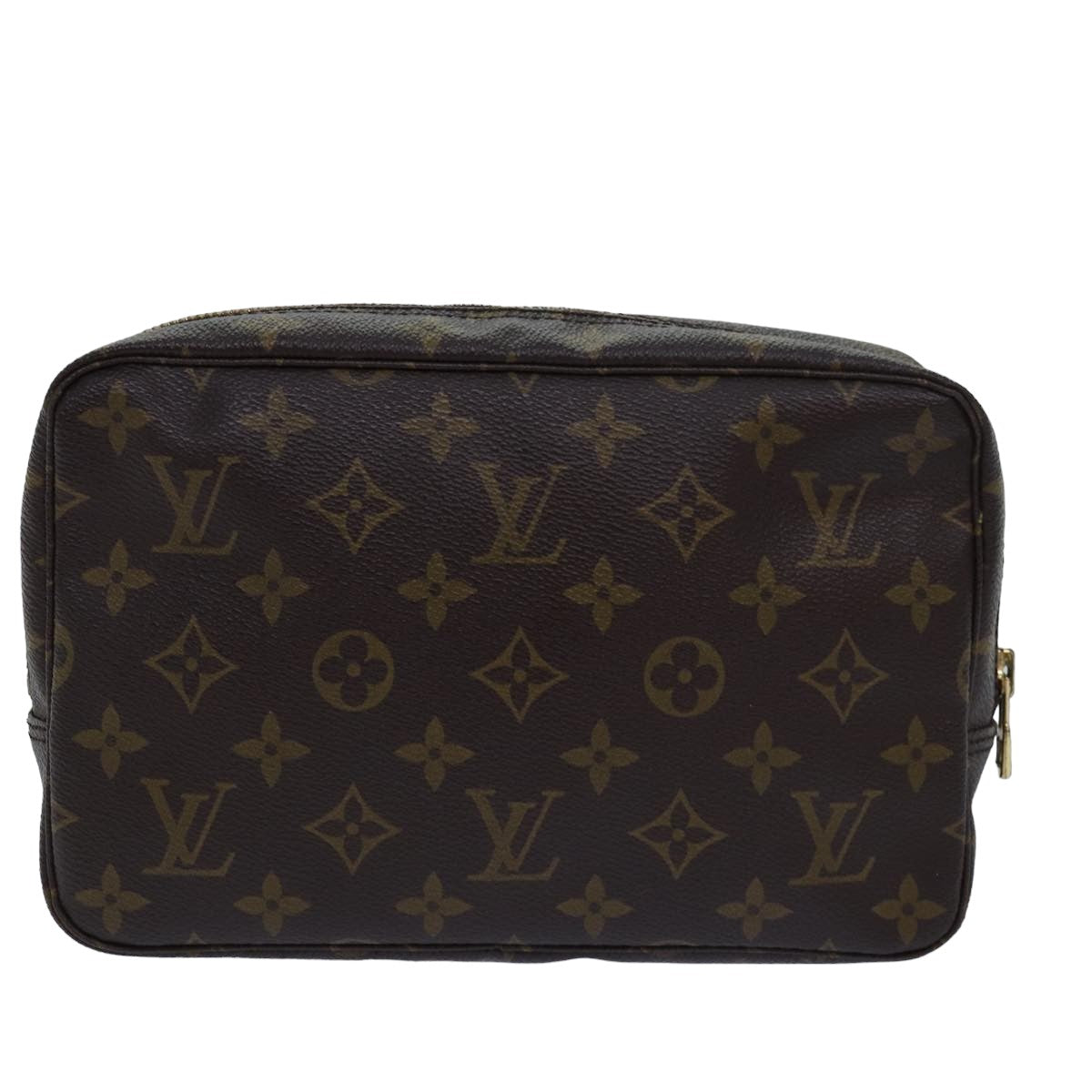 LOUIS VUITTON Monogram Trousse Toilette 23 Clutch Bag M47524 LV Auth 78495
