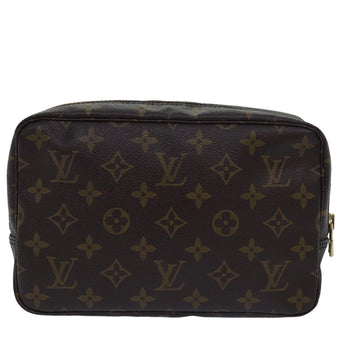 LOUIS VUITTON Monogram Trousse Toilette 23 Clutch Bag M47524 LV Auth 78495