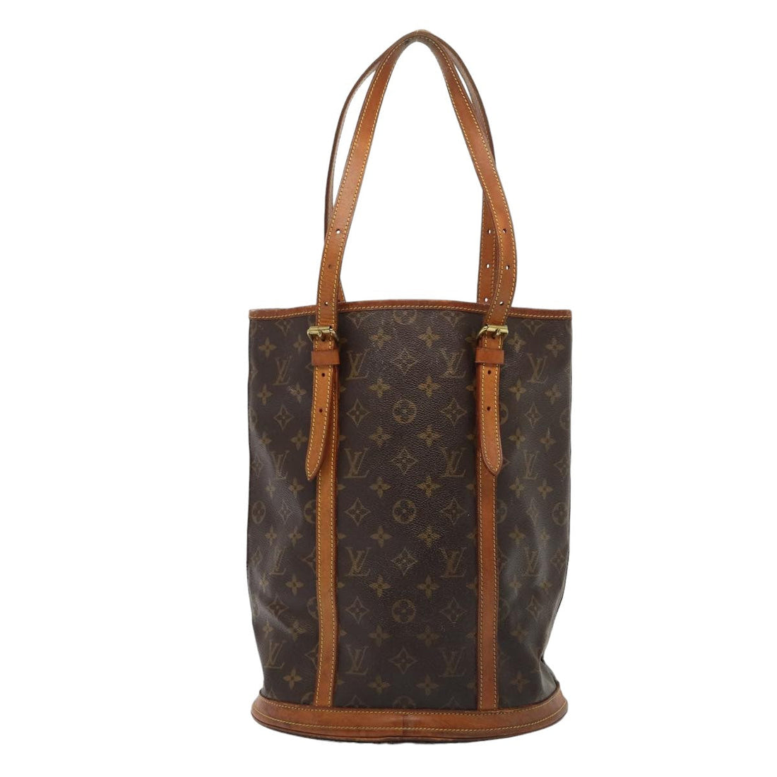 LOUIS VUITTON Monogram Bucket GM Shoulder Bag M42236 LV Auth 78587