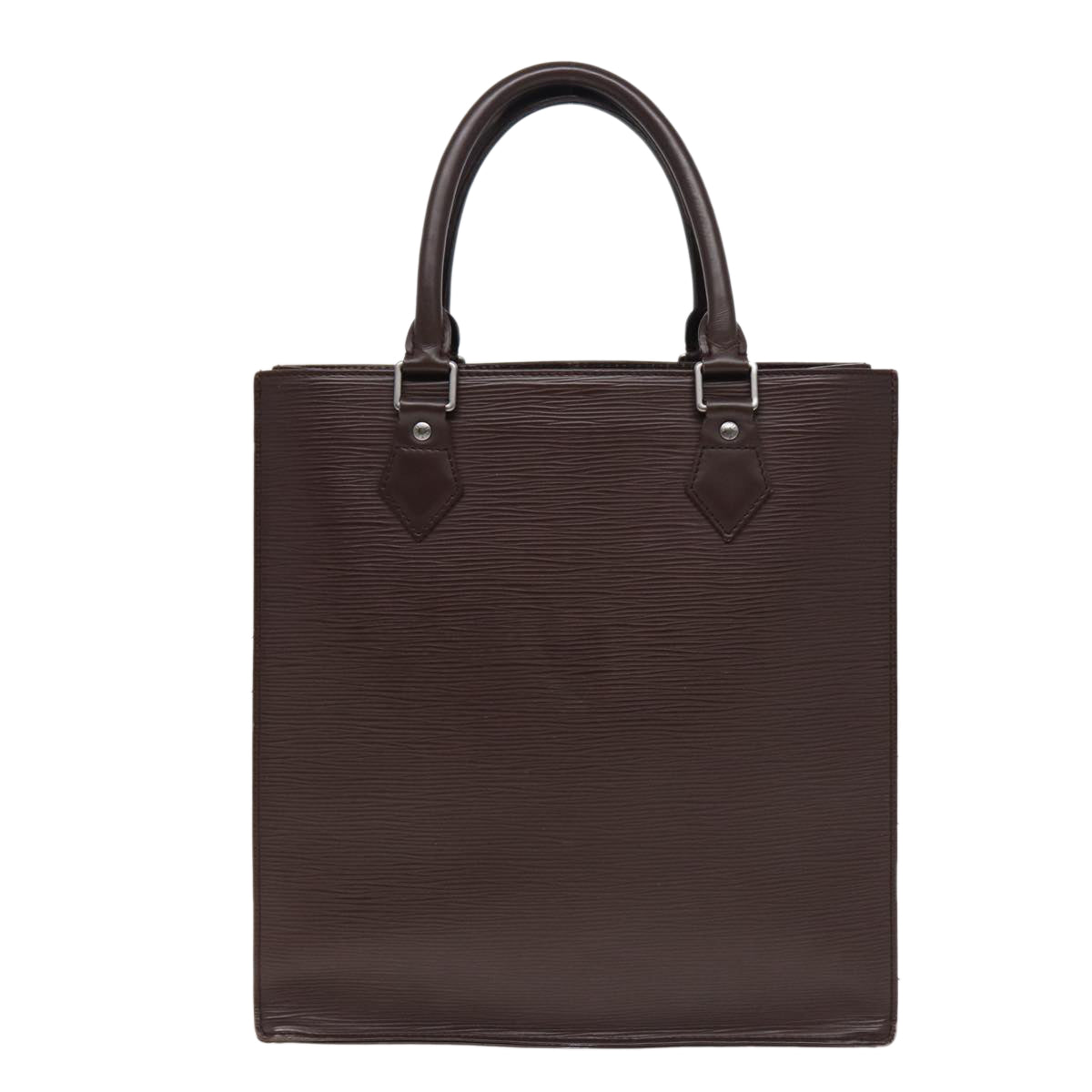 LOUIS VUITTON Epi Sac Plat Hand Bag Mocha Brown M5908D LV Auth 78894