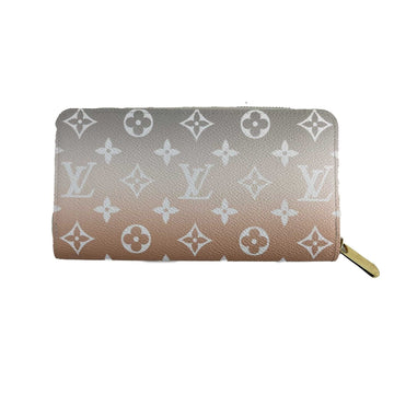 LOUIS VUITTON - Gradient Zippy Wallet - Gray / White Orange Zip Around
