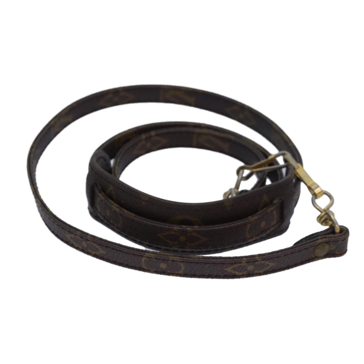 LOUIS VUITTON Monogram Shoulder Strap 40.6" LV Auth 78974