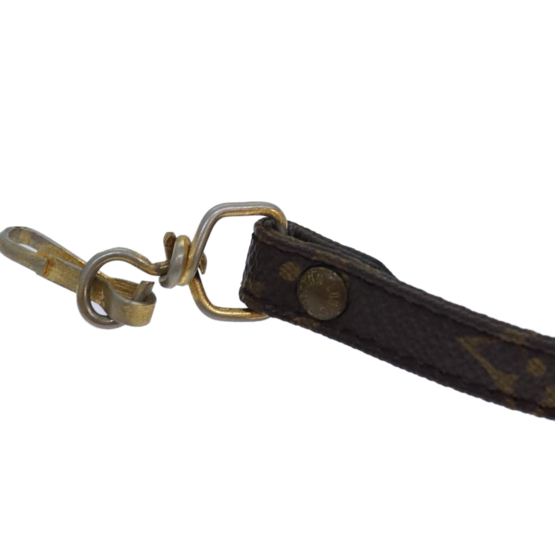 LOUIS VUITTON Monogram Shoulder Strap 40.6" LV Auth 78974