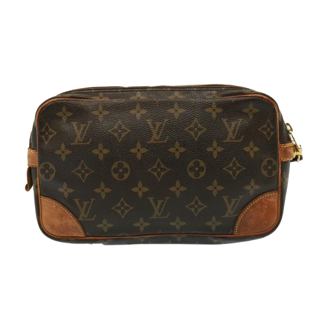 LOUIS VUITTON Monogram Marly Dragonne GM Clutch Bag M51825 LV Auth 79033