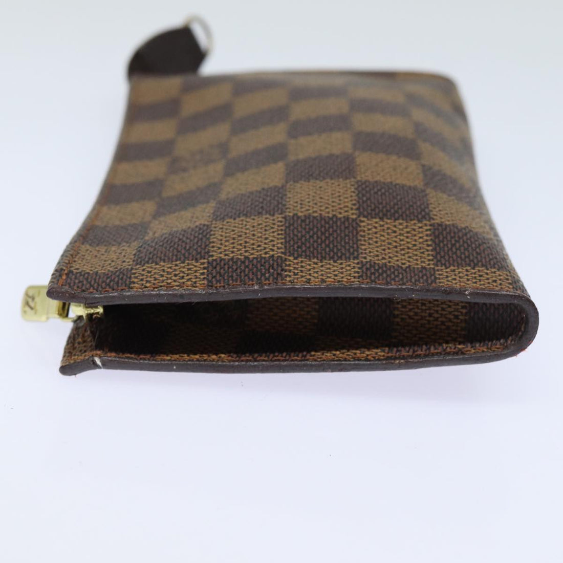 LOUIS VUITTON Damier Ebene Marais Pouch LV Auth 79059