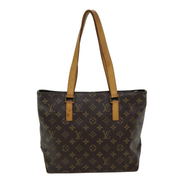 LOUIS VUITTON Monogram Cabas Piano Tote Bag M51148 LV Auth 79070