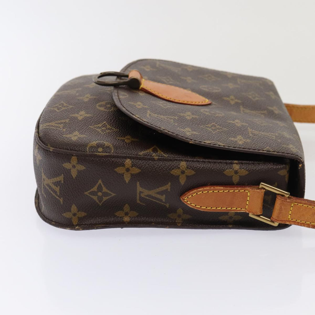 LOUIS VUITTON Monogram Saint Cloud GM Shoulder Bag M51242 LV Auth 79197