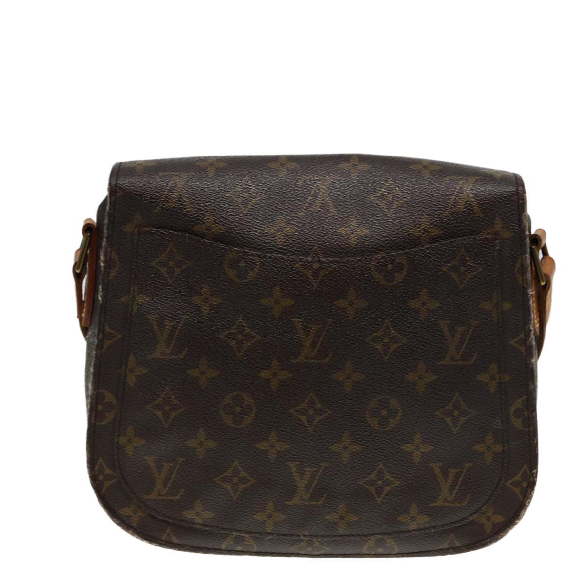 LOUIS VUITTON Monogram Saint Cloud GM Shoulder Bag M51242 LV Auth 79199