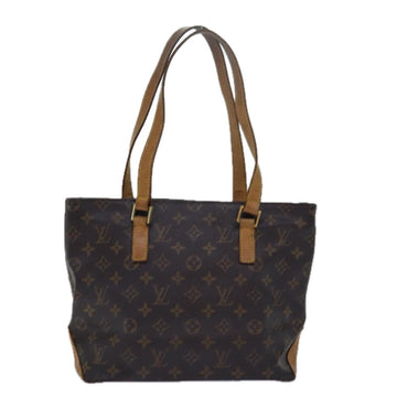LOUIS VUITTON Monogram Cabas Piano Tote Bag M51148 LV Auth 79261