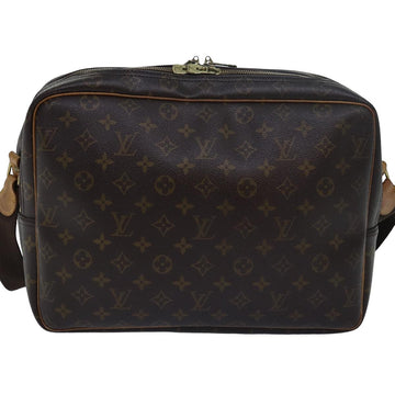 LOUIS VUITTON Monogram Reporter GM Shoulder Bag M45252 LV Auth 79270