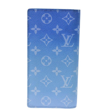LOUIS VUITTON Monogram Clouds Portefeuille Braza Long Wallet M69680 Auth 79275