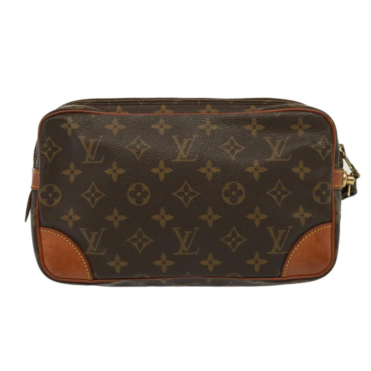LOUIS VUITTON Monogram Marly Dragonne GM Clutch Bag M51825 LV Auth 79355