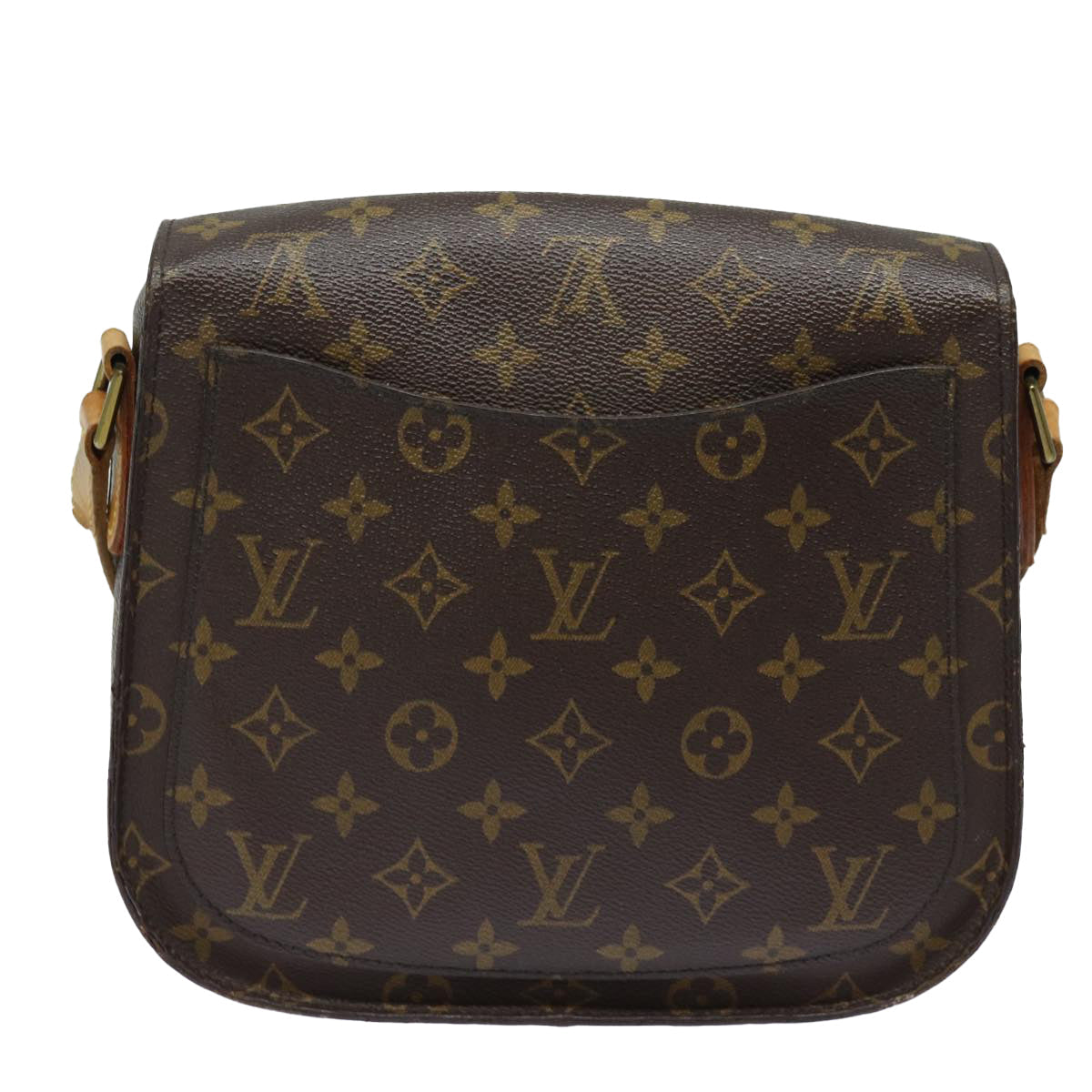 LOUIS VUITTON Monogram Saint Cloud GM Shoulder Bag M51242 LV Auth 79391