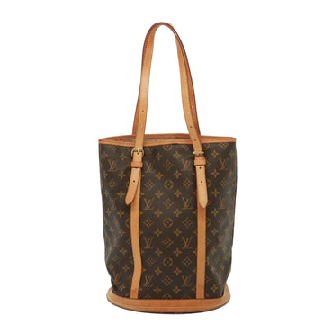 LOUIS VUITTON Monogram Bucket GM Shoulder Bag M42236 LV Auth 79416