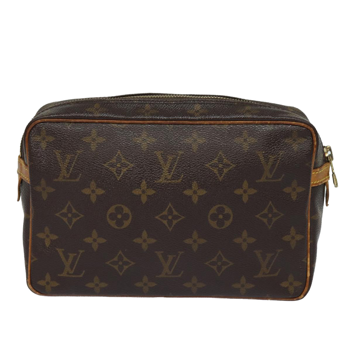 LOUIS VUITTON Monogram Compiegne 23 Clutch Bag M51847 LV Auth 79549