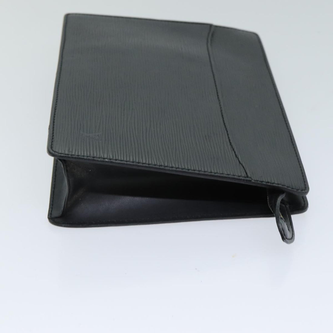 LOUIS VUITTON Epi Pochette Homme Clutch Bag Black Noir M52522 LV Auth 79667