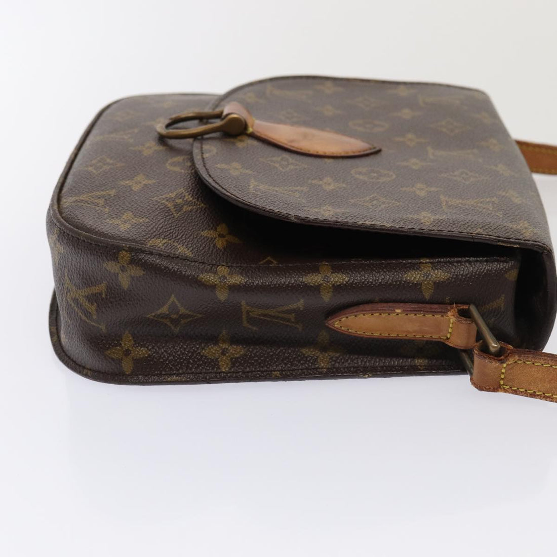 LOUIS VUITTON Monogram Saint Cloud GM Shoulder Bag M51242 LV Auth 79696