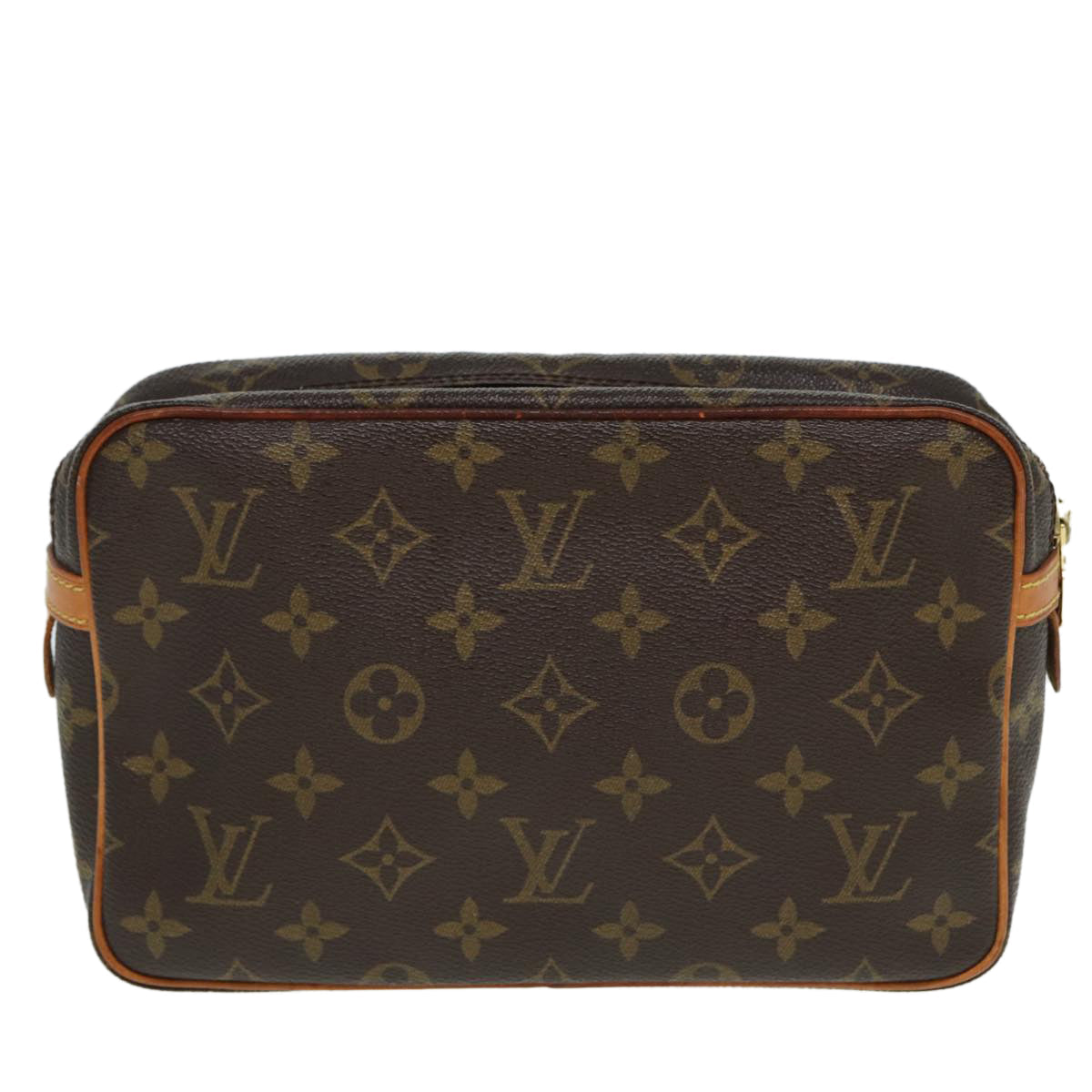 LOUIS VUITTON Monogram Compiegne 23 Clutch Bag M51847 LV Auth 79707