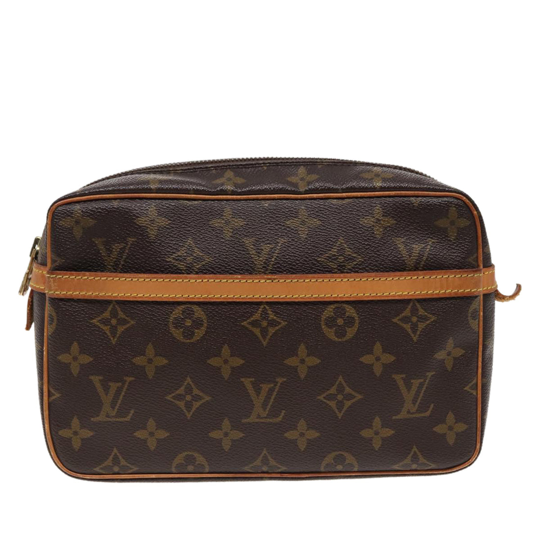 LOUIS VUITTON Monogram Compiegne 23 Clutch Bag M51847 LV Auth 79756