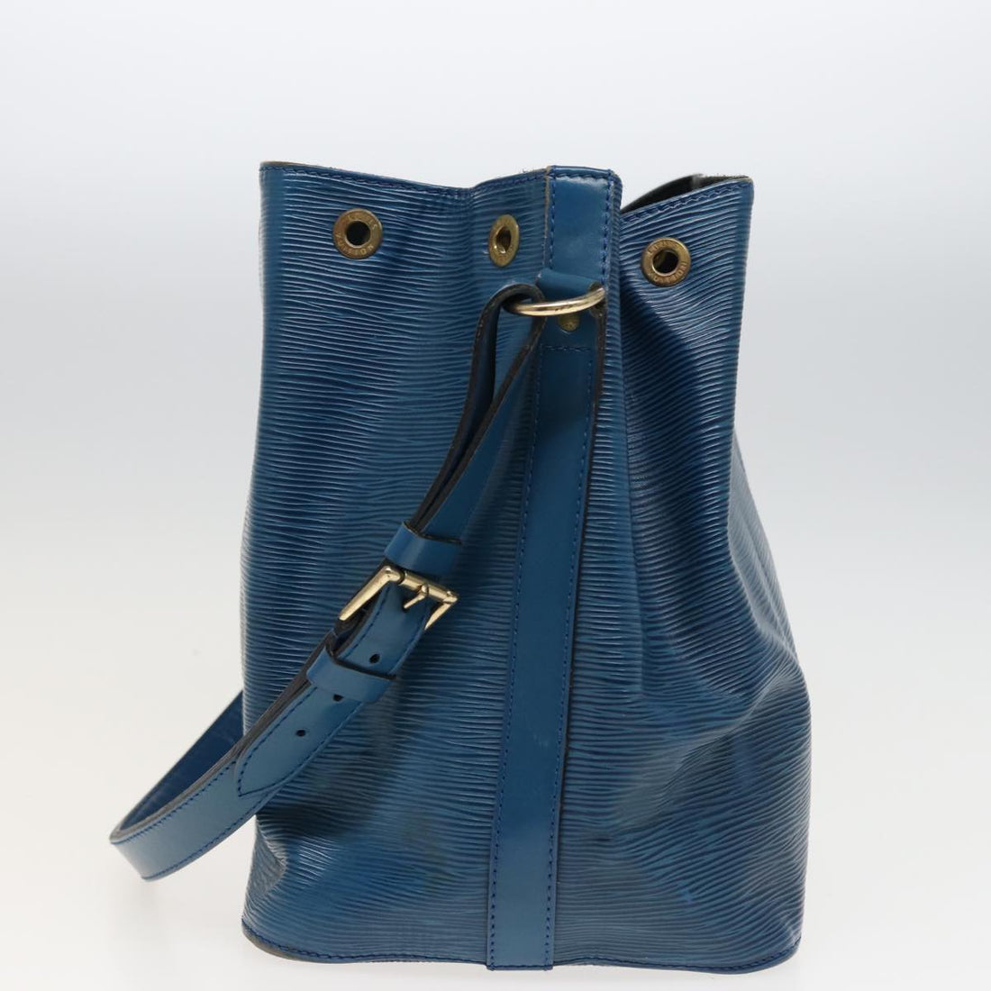 LOUIS VUITTON Epi Petit Noe Shoulder Bag Blue M44105 LV Auth 79838