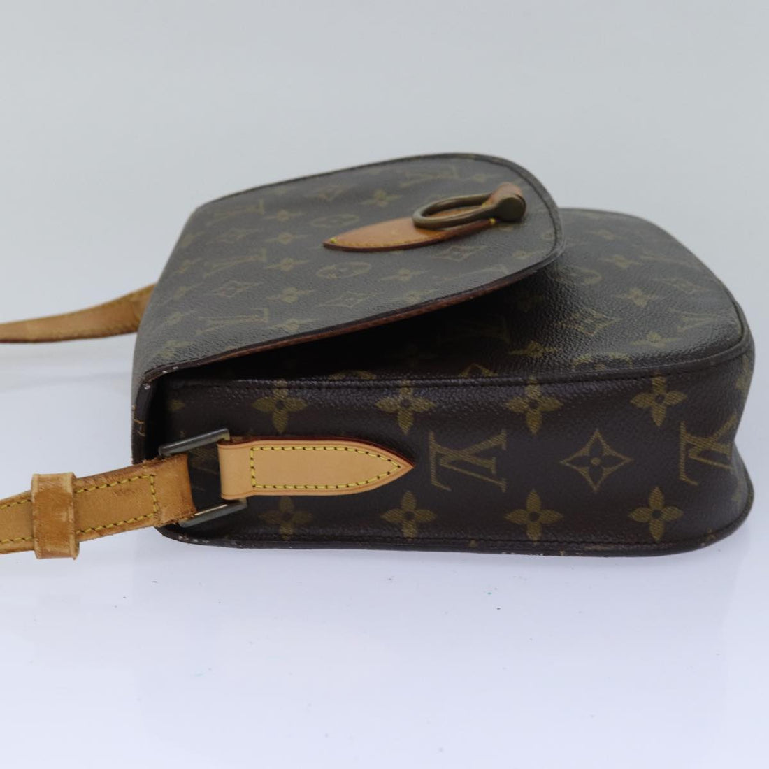 LOUIS VUITTON Monogram Saint Cloud GM Shoulder Bag M51242 LV Auth 79957
