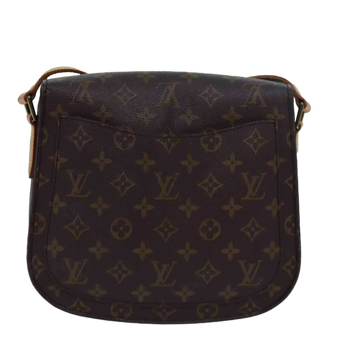 LOUIS VUITTON Monogram Saint Cloud GM Shoulder Bag M51242 LV Auth 79958