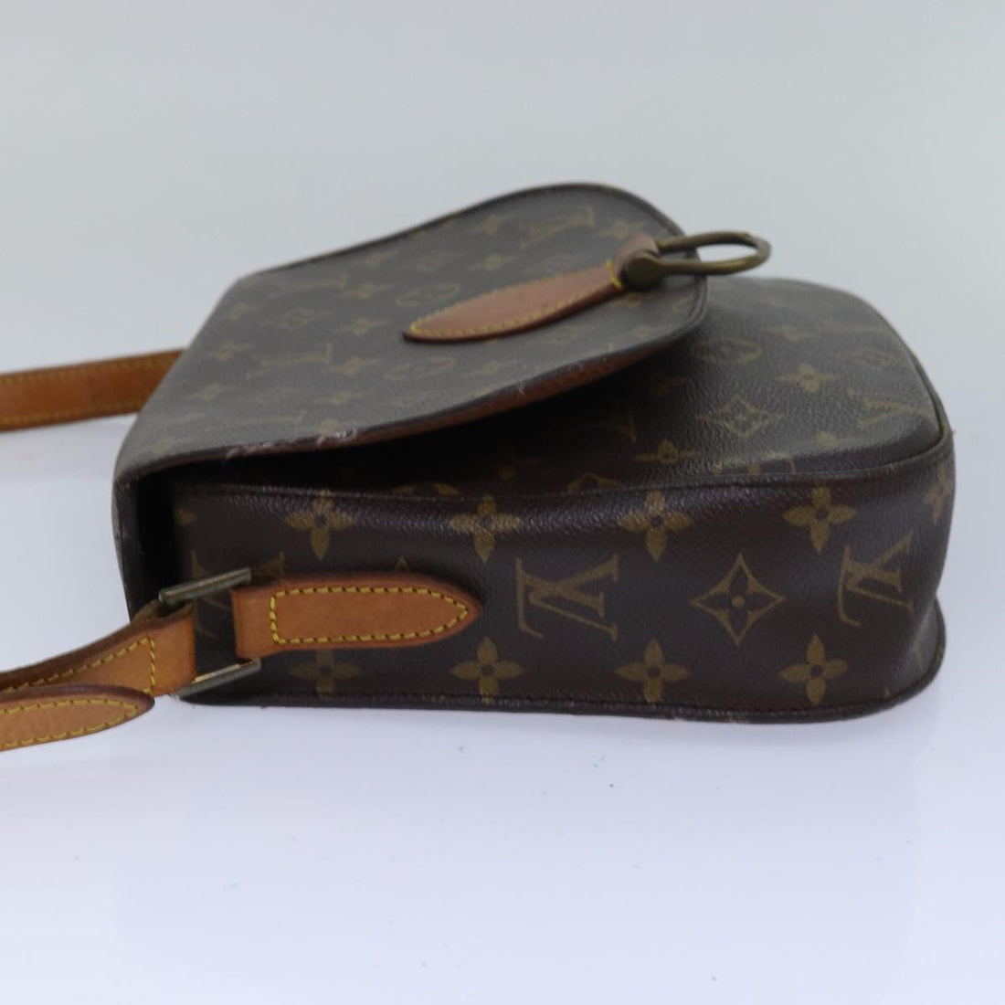 LOUIS VUITTON Monogram Saint Cloud GM Shoulder Bag M51242 LV Auth 79959
