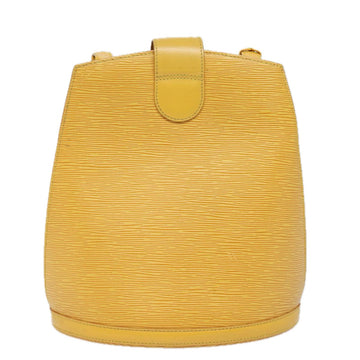 LOUIS VUITTON Epi Cluny Shoulder Bag Yellow M52259 LV Auth 79989