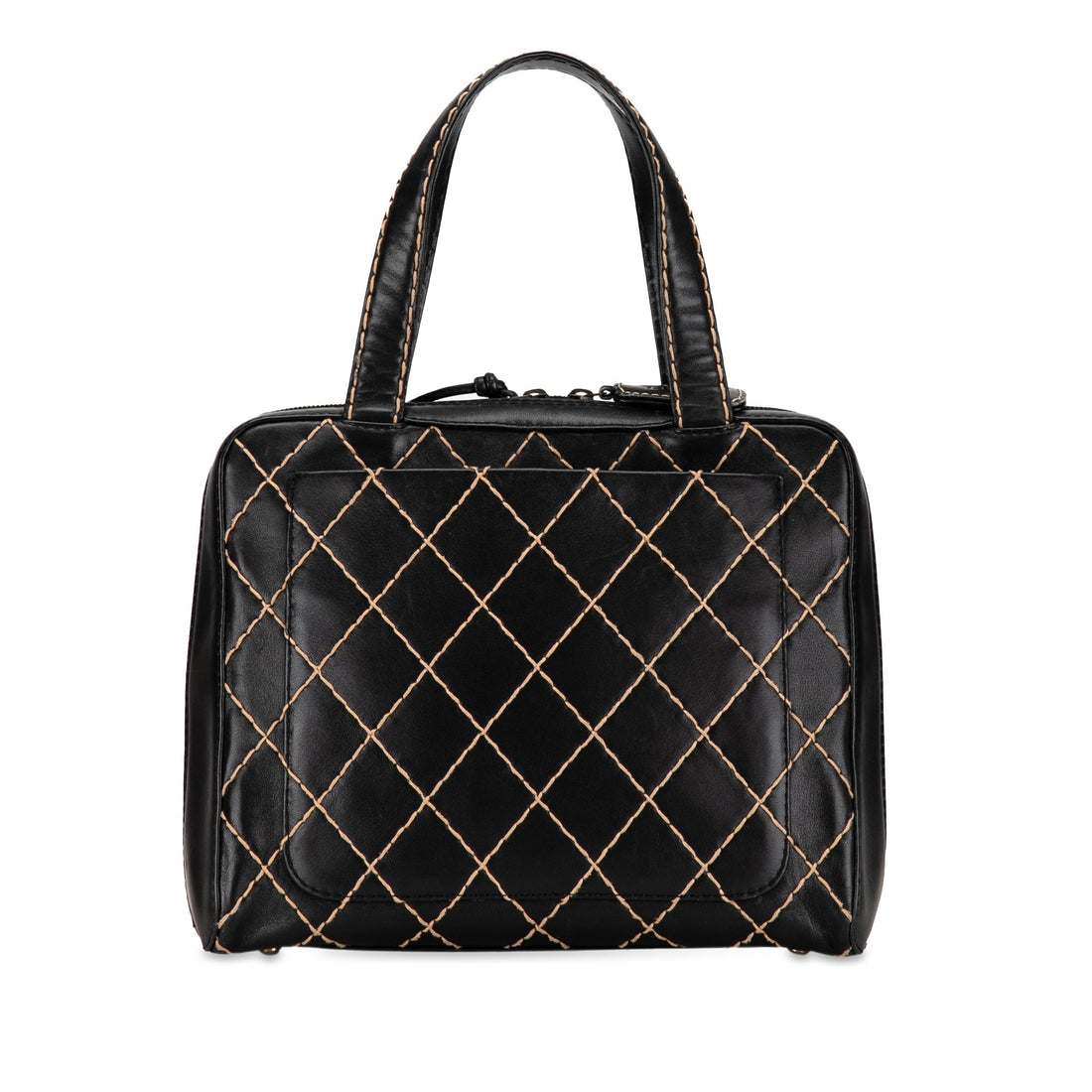 Chanel CC Wild Stitch Lambskin HandBag
