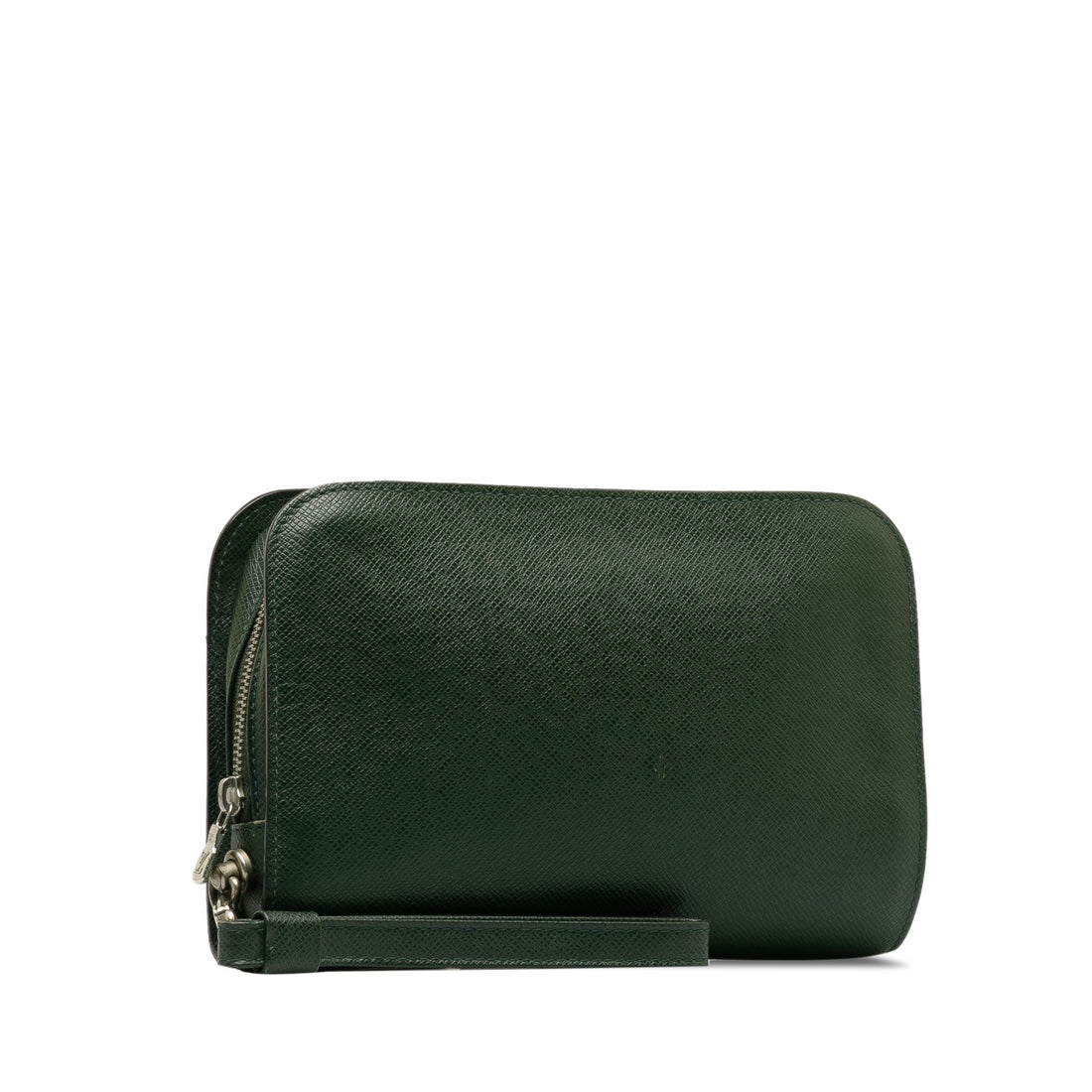 Green Louis Vuitton Taiga Baikal Clutch Bag