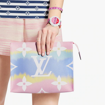 Louis Vuitton Escale Poche Toilette 26 Pastel