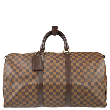 Louis Vuitton 2006 Damier Keepall 50 Travel Duffle HandBag N41427