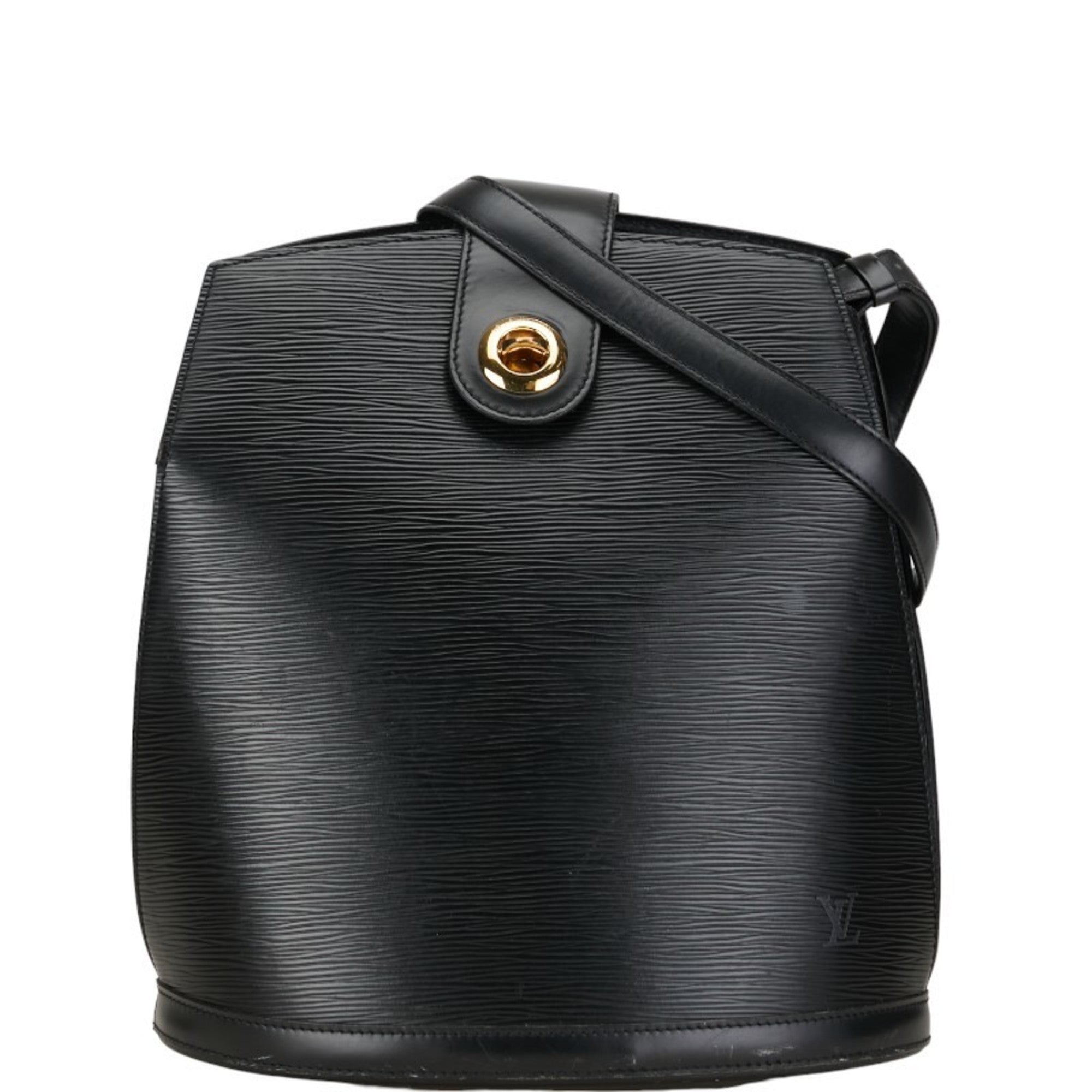 Louis Vuitton  Noir Leather Shoulder Bag