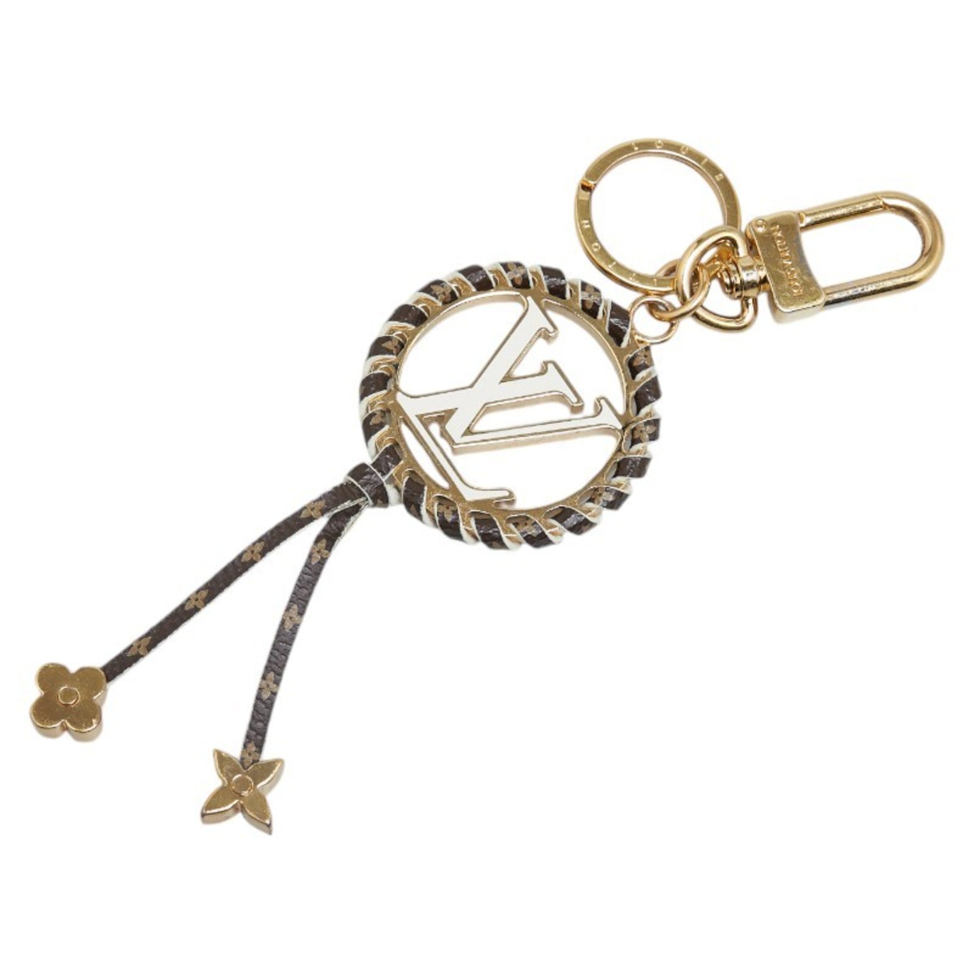 Louis Vuitton    Leather Keyring